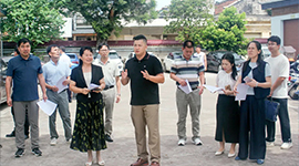 宁明县人大领导到平南同安骨科医院调研