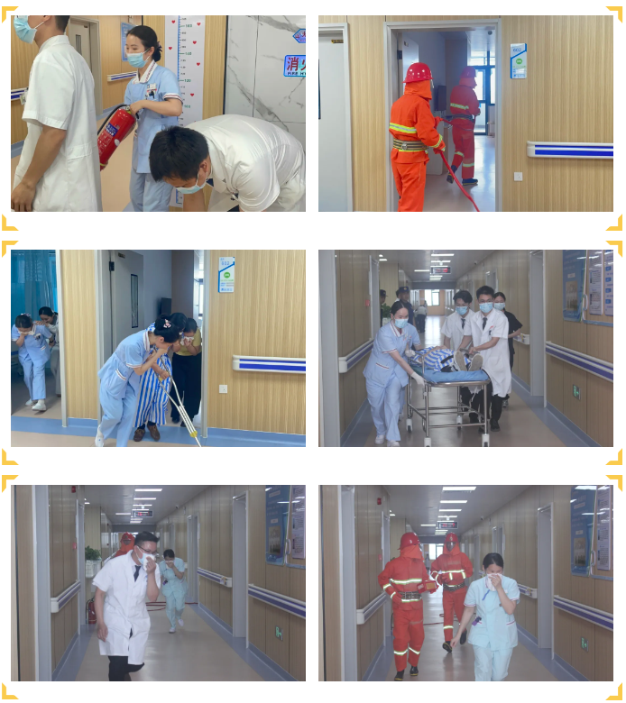 消防应急演练,安全生产,平南骨科医院,同安骨科医院