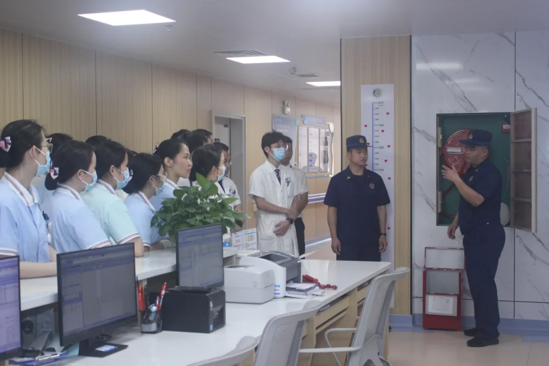 消防应急演练,安全生产,平南骨科医院,同安骨科医院